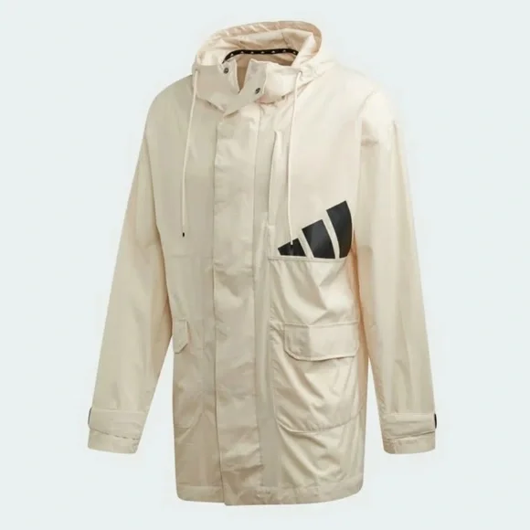 adidas Jackets Coats Adidas Mens Athletics Pack Parka Linen